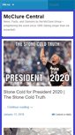Mobile Screenshot of mcclurecentral.com